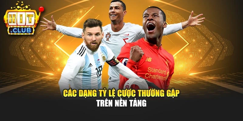 Các dạng tỷ lệ cược thường gặp trên nền tảng